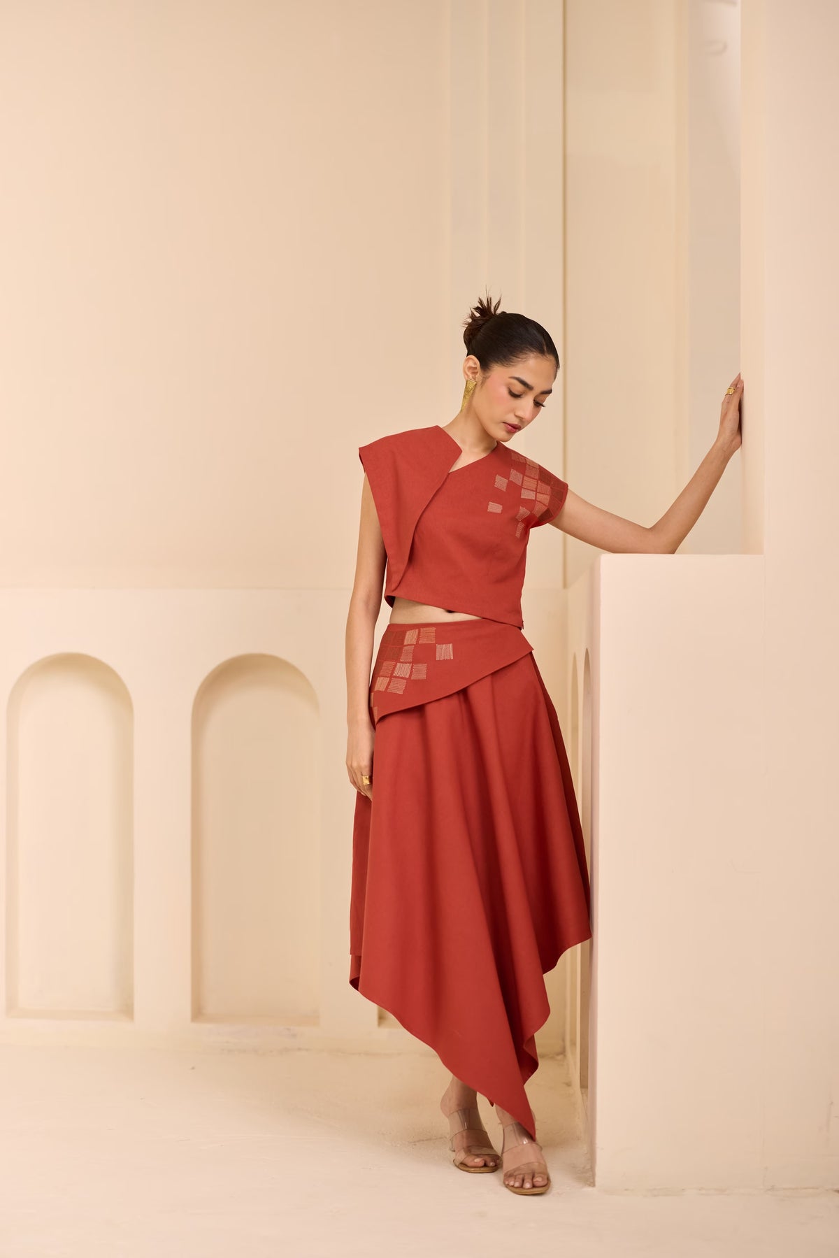 Five Degree Shift Segment Top