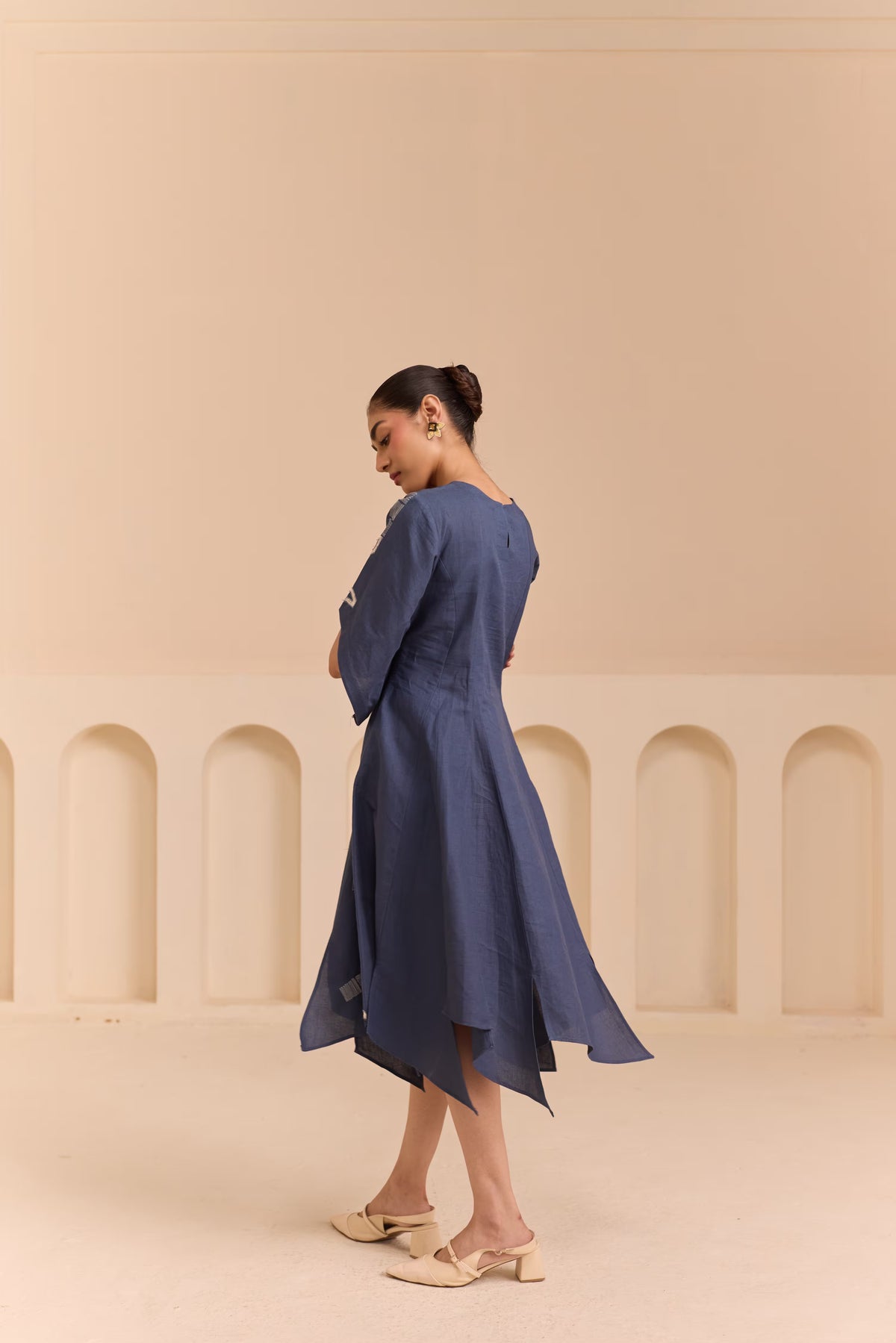 Five Degree Shift Remnant Flare Dress