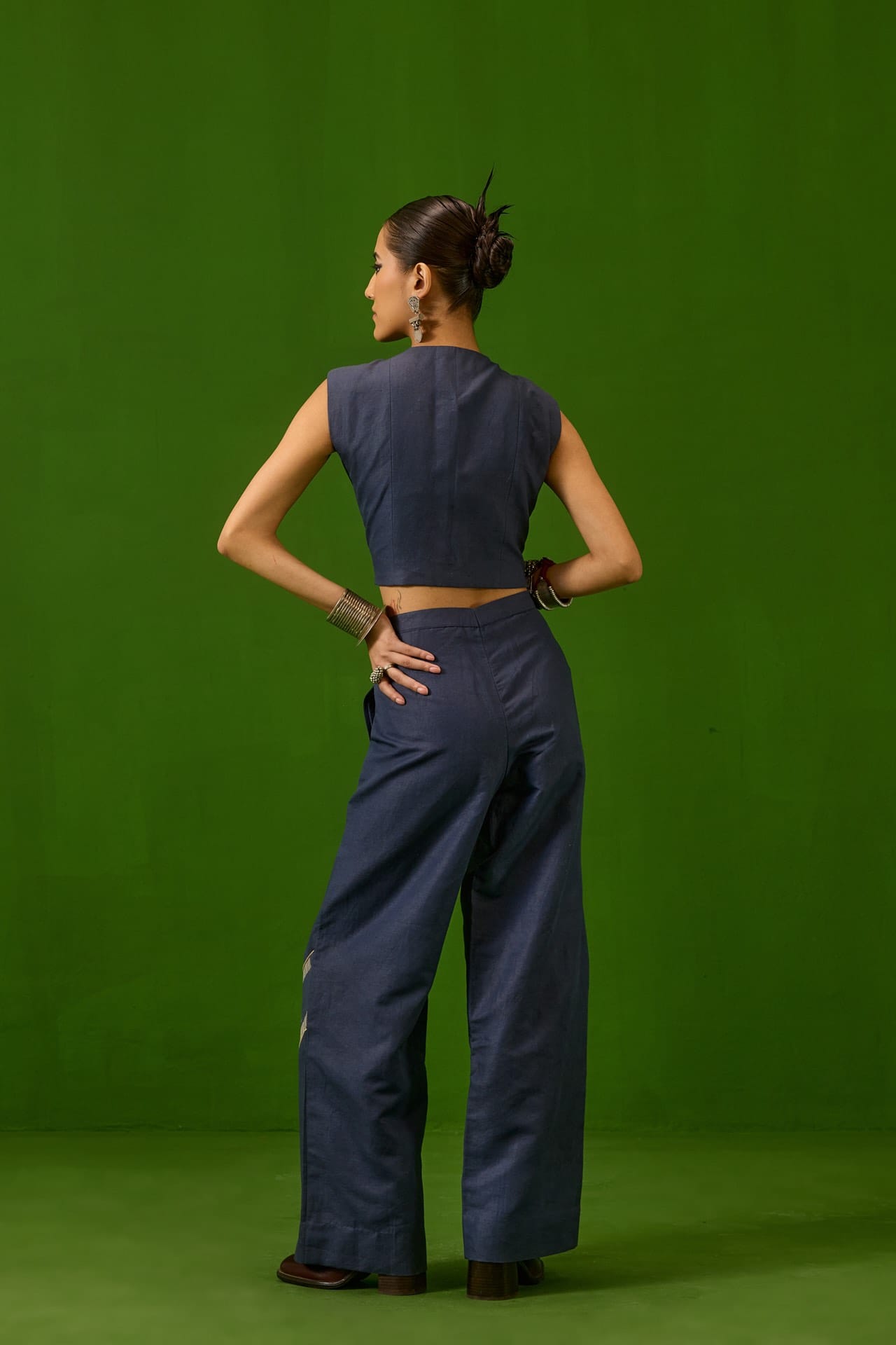 Five Degree Shift Brickwork Pants