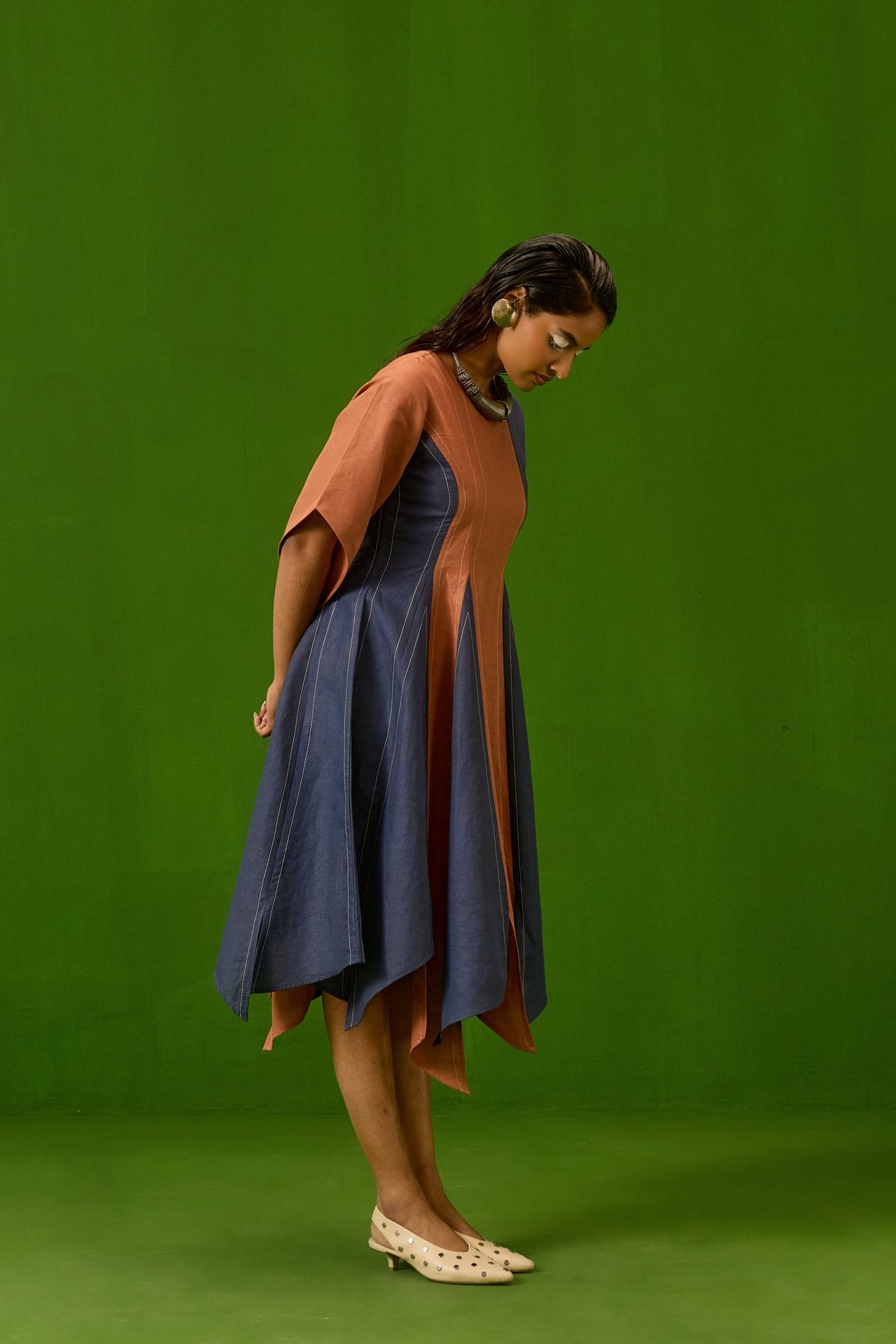 Five Degree Shift Hybrid Flare Dress