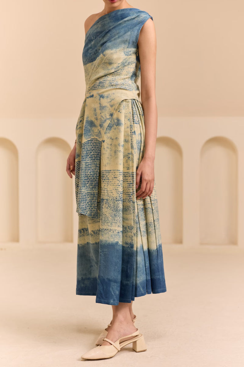 The Indigo Echo Skirt
